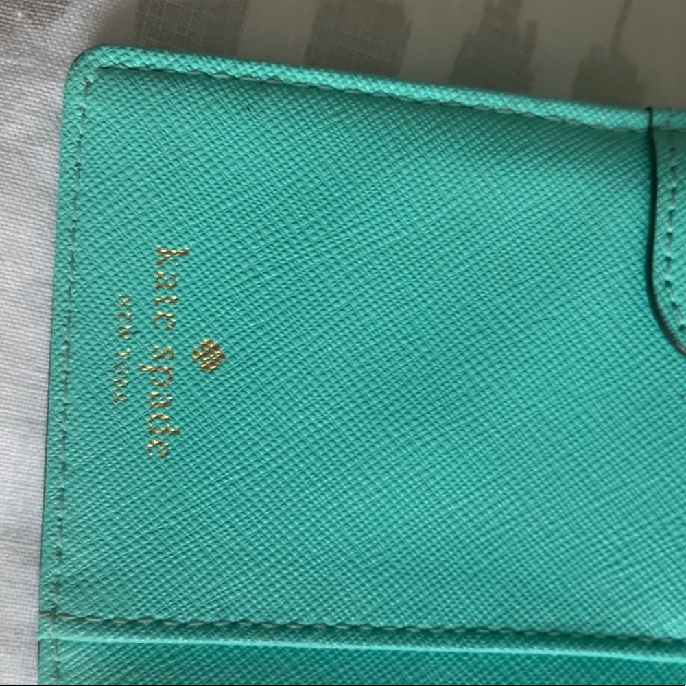 Kate Spade Turquoise Wallet - Picture 8 of 11
